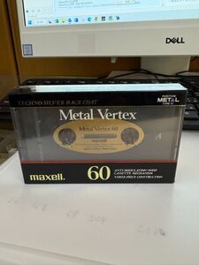 maxell マクセルMetal Vertex 60 カセットテープ新品未開封