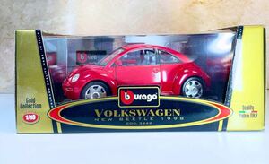 1／18 burago Volkswagen New Beetle 1998 フォルクスワーゲン ニュービートル