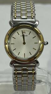 腕時計　SEIKO セイコー CREDOR クレドール 5A70-0040 QZ クォーツ SS K18 18金 ベゼル 240304-3