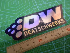 送料￥８４　◇ ＤＷ DEATSCHWERKS ◇　ステッカー