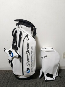 100本限定　Super Stroke　スタンドキャディバック　GOLF　ゴルフバック　スーパーストローク