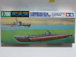 タミヤ ガトー級潜水艦＆旧日本海軍 13号駆潜艇セット 1/700 アメリカ