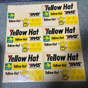 イエローハット　Yellow Hat ステッカー　６枚セット