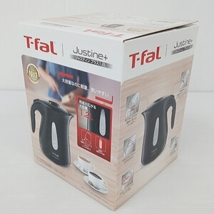 E2K55-108 未使用品☆T-fal ティファール ジャスティンプラス ブラック 1.2L KO4908JP 電気ケトル