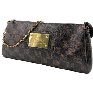 【中古】 LOUIS VUITTON ルイ・ヴィトン ダミエ エヴァ M55213 2wayショルダーバッグ バッグ ブラウン 24016914 KJ