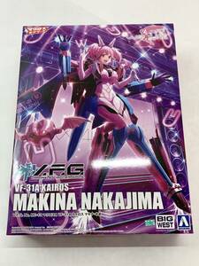 ★【同梱不可】未組立 アオシマ V.F.G MC-13 マクロスΔ VF-31A カイロス マキナ・中島 プラモデル