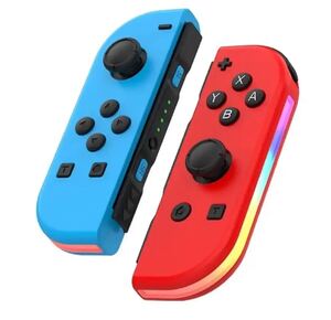 Switch Joy-Con 互換 ネオンブルー ネオンレッド