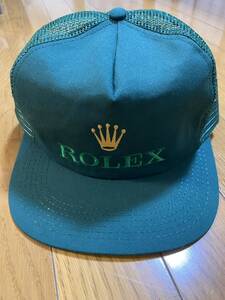 新品未使用！未試着！デッドストック　ROLEX メッシュキャップ　ロレックス　山田蓮着用　80