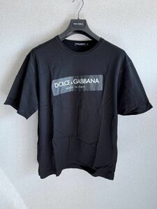 DOLCE&GABBANA ブランドロゴタグパッチ　Tシャツ　50