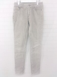 ◇ Spick & Span スピック＆スパン コーデュロイ パンツ サイズ34 グレージュ レディース E