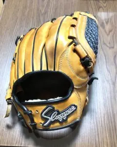 Slugger スラッガー　軟式グローブ オレンジ レザー