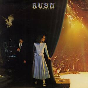 米Mercuryプレス2枚組LP！Rush / Exit...Stage Left 神話大全 1981年作 822 551-1 ラッシュ プログレッシブ・ロック Geddy Lee Terry Brown