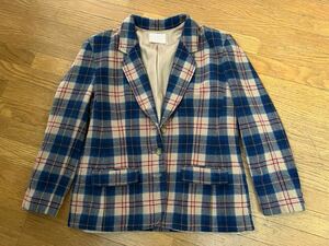 70s PENDLETON ペンドルトン ウールジャケット チェック　タータン　ビンテージ　古着