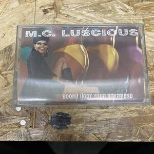 シHIPHOP,R&B M.C. LUSCIOUS - BOOM I GOT YOUR BOYFRIEND アルバム,名作! TAPE 中古品