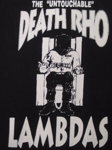 ◆古着卸USA■Hanes☆Tシャツ★★★XL　 THE UNTOUCHABLE DEATH RHO LAMBDAS アメリカ直輸入　SALE お見逃しなく!