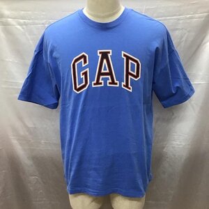 GAP S ギャップ Tシャツ 半袖 JAC BAS ARCH T クルーネック T Shirt 青 / ブルー / 10115555