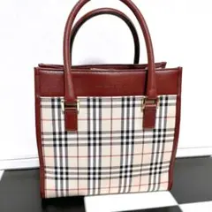 《美品》Burberry(バーバリー) ハンドバッグ