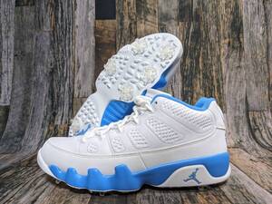 入手困難 1点物 26cm NIKE AIR JORDAN 9 G FJ5934-101 検 エア ジョーダン ゴルフシューズ 白/ホワイト/ユニバーシティブルー 26.0/US8