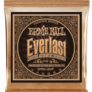 Ernie Ball #2550 Everlast Coated Extra Light 010-050 Phosphor Bronze アーニーボール アコギ弦