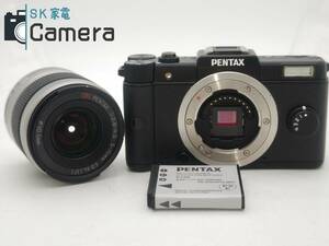 PENTAX Q + SMC PENTAX 5-15ｍｍ F2.8-4.5 ED AL 02 STANDARD ZOOM ペンタックス 電池付