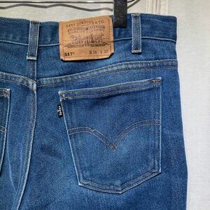 【W36L30】Levi’s 517 黒タブ 00s ストレッチ デニムパンツ ビンテージ フレア リーバイス ブーツカット 501 646 70s 80s 90s