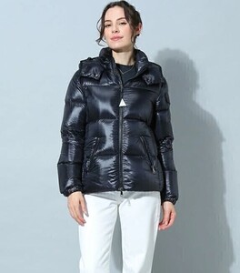 22AW モンクレール ショート ナイロン ダウン　ジャケット　ブラック　　MONCLER 国内正規品　 #A5