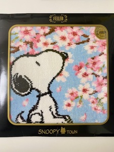 【新品】フェイラー スヌーピー 桜 さくら サクラ ２０２０年 スヌーピータウン 限定 PEANUTS FEILER ハンカチ ハンドタオル