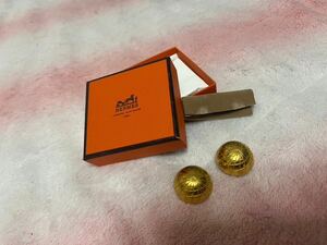 HERMES エルメス アクセサリー ピアス　ゾディアック 地球儀型　箱付 