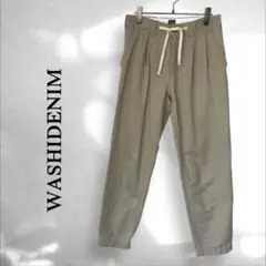 バックナンバー/WASHIDENIM /和紙デニム /タックパンツ/S