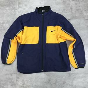 NIKE ナイキ ロゴ ブルゾン メンズ ネイビー 紺色 Lサイズ