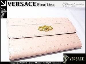 ＶＥＲＳＡＣＥ　財布　ヴェルサーチオーストリッチ新品ιηB