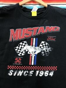 Ford Mustang Tシャツ フォード　マスタング　アメリカ　ポニーカー　マッスルカー　アメリカ　ビンテージ　世田谷ベース　古着　アメカジ