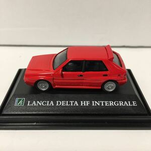 ★LANCIA DELTA HF INTERGRALE★ミニカー★ランチア　デルタ　HF インテグラーレ★