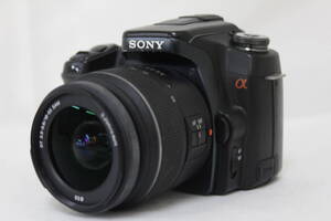 【返品保証】 ソニー SONY α DSLR-A100 DT 18-55mm F3.5-5.6 デジタル一眼 M850