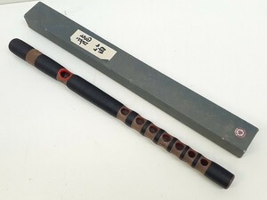 D237-S3-14718 龍笛 竜笛 樹脂製 和楽器 横笛 雅楽 現状品3