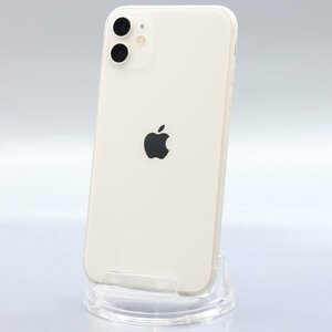 Apple iPhone11 256GB White A2221 MWM82J/A バッテリ89% ■au★Joshin5227【1円開始・送料無料】