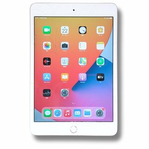 1円スタート ジャンク iPad mini第4世代 シルバー 64GB Wi-Fi Cellularモデル 送料無料 iPad OS15対応