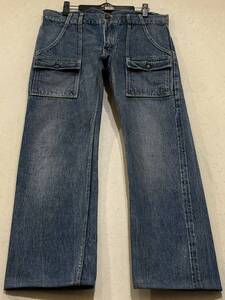 FULLCOUNT＆CO フルカウント B622122 セルビッチ ブッシュデニムパンツ インディゴ 34 　　　　　　 BJBD.AB