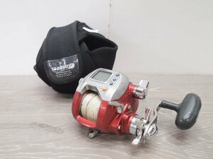 ☆【2K0409-22】 DAIWA ダイワ 電源リール SEABORG400FBe シーボーグ SHIMANO ソフトケース付き ジャンク