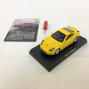 京商 1/64 フェラーリ ミニカー カリフォルニア イエロー コレクション