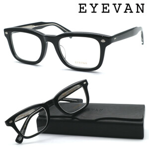 新品・未試着★【EYEVAN】アイヴァン Walker col.PBK 50サイズ☆正規品☆日本製 アイバン★クラシック/メガネ/ヴィンテージ★送料無料