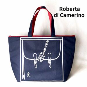 Roberta di Camerino ロベルタディカメリーノ トートバッグ エコバッグ ショッピングバッグ 保冷 バッグ 保温 ノベルティ トロンプルイユ 