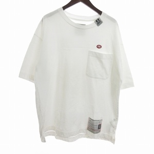 ミハラヤスヒロ 24SS バックプリント ティーシャツ Back Printed T-shirt Tシャツ カットソー 半袖 A12TS641 白 44 メンズ