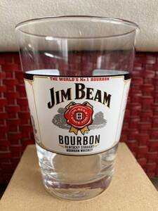 新品　JIM BEAM ジムビーム グラス ホワイトラベル　ウイスキー バーボン　ハイボール コップ