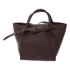 【美品】 CELINE / セリーヌ | ビッグバッグ スモール 2Wayショルダーバッグ サプルグレインドカーフスキン | ワインレッド