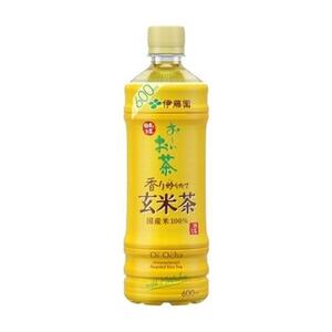 伊藤園 お～いお茶 玄米茶 ペットボトル ６００mlｘ２４本セット 4901085610558/送料無料 代引き不可品