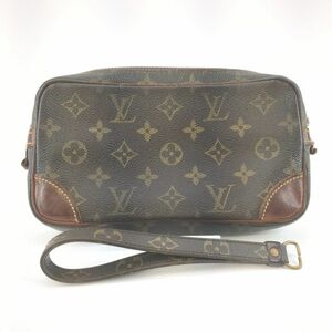 LOUIS VUITTON ルイヴィトン マルリードラゴンヌPM M51827 セカンドバッグ モノグラム 取手取れ 程度D ジャンク品 ◆3107/SBS通り店