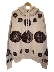 DOLCE&GABBANA◆HOODED SWEATSHIRT/パーカー/L/ベージュ/G9AKAT-G7JO8/ローマコレクション//