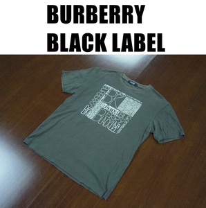 バーバリーブラックレーベルＴシャツ/BURBERRY BLACK LABEL 半袖/サイズ２/三陽商会/Tシャツ