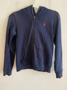 【送料無料】中古 RALPH LAUREN ラルフローレン パーカー サイズL(12-14)150/80